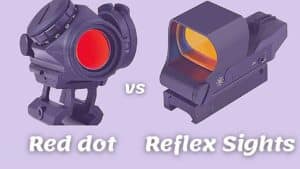 red dot vs reflex sights