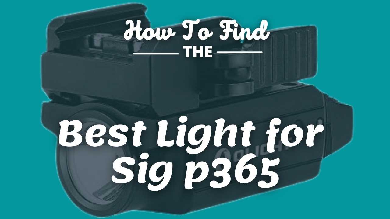 Best Light for Sig p365