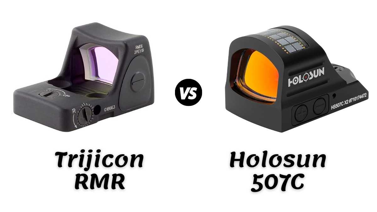 Trijicon RMR vs Holosun 507c